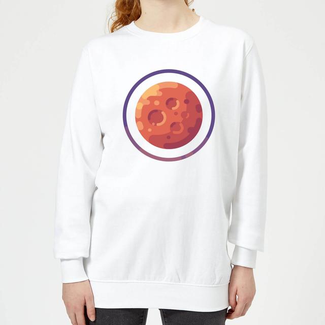 Mars Women's Sweatshirt - White - XXL - Weiß on Productcaster.