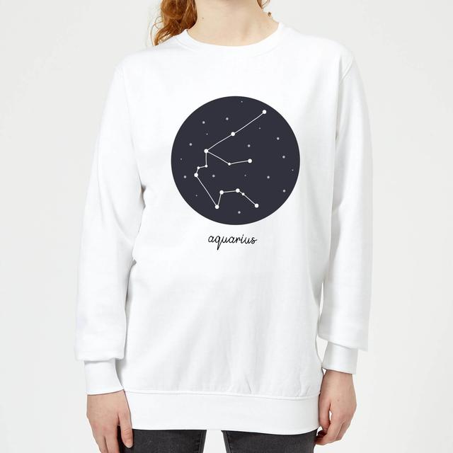 Aquarius Women's Sweatshirt - White - S on Productcaster.