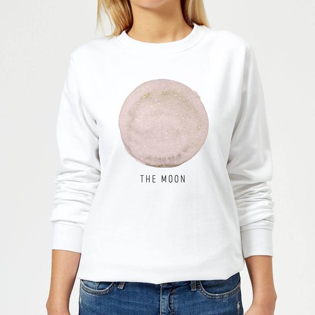 The Moon Women's Sweatshirt - White - S - Weiß on Productcaster.