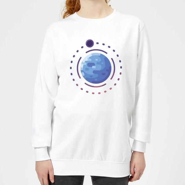 Planet Earth Women's Sweatshirt - White - XL - White on Productcaster.