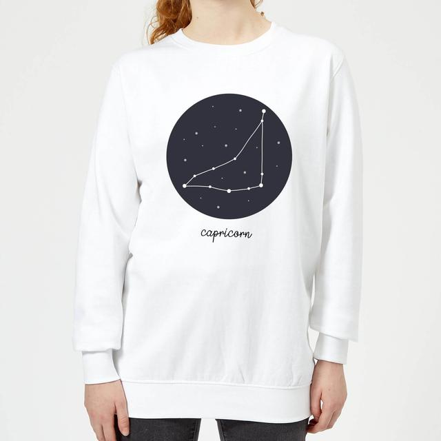 Capricorn Women's Sweatshirt - White - XL - Weiß on Productcaster.