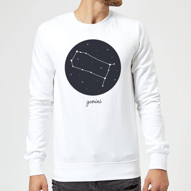 Gemini Sweatshirt - White - M - Weiß on Productcaster.