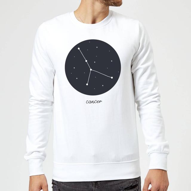 Cancer Sweatshirt - White - M - Weiß on Productcaster.