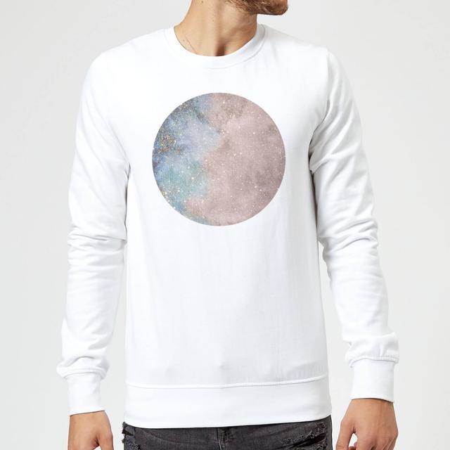 Colourful Moon Sweatshirt - White - M - Weiß on Productcaster.