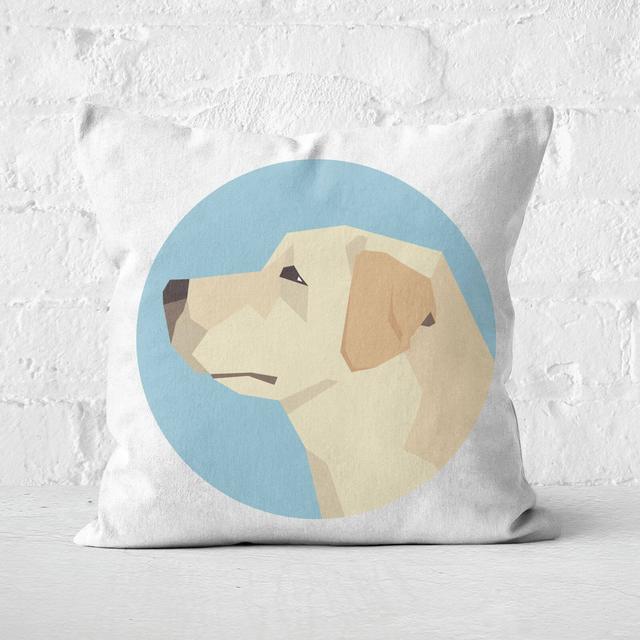 Golden Retriever Square Cushion - 40x40cm - Soft Touch on Productcaster.