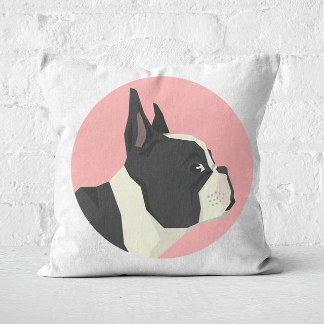 French Bulldog Square Cushion - 40x40cm - Soft Touch on Productcaster.