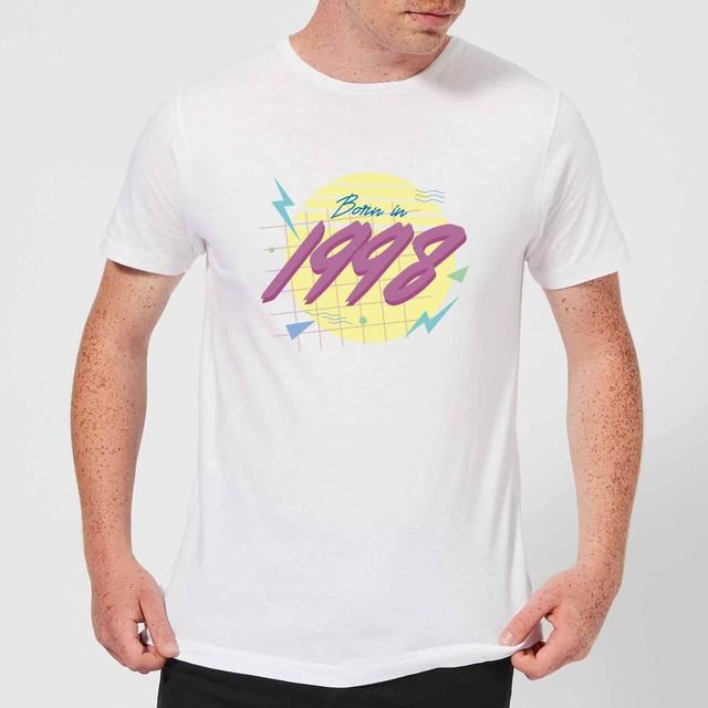 Born In 1998 Men's T-Shirt - White - XXL - Weiß on Productcaster.