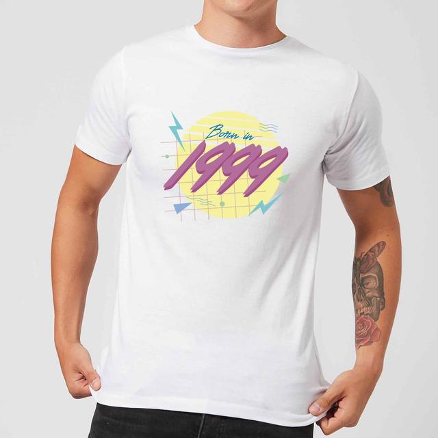 Born In 1999 Men's T-Shirt - White - XXL - Weiß on Productcaster.