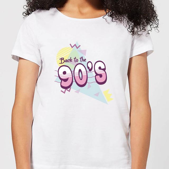 Back To The 90's Women's T-Shirt - White - XXL - White on Productcaster.