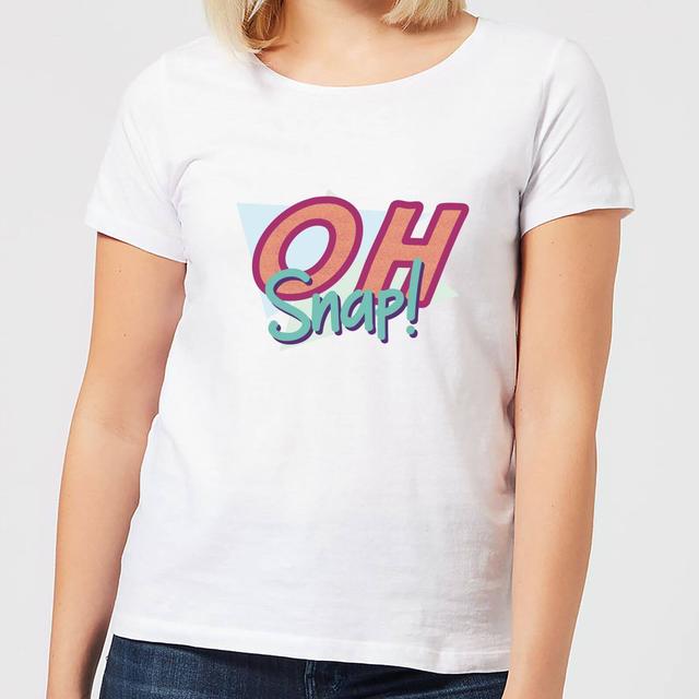 Oh Snap! Women's T-Shirt - White - XL - Weiß on Productcaster.