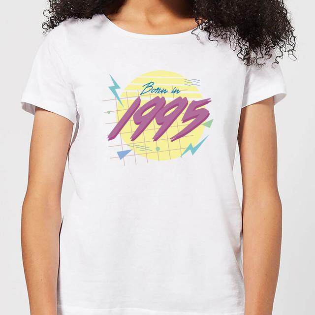 Born In 1995 Women's T-Shirt - White - XL - Weiß on Productcaster.