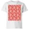 Roller Skate Pattern Red Kids' T-Shirt - White - 11-12 Jahre - Weiß on Productcaster.