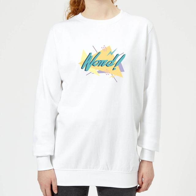 Word! Women's Sweatshirt - White - L - Weiß on Productcaster.