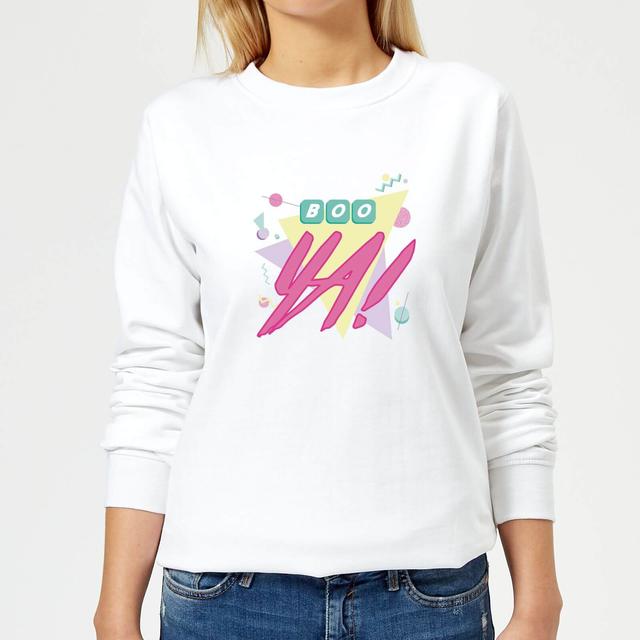 Boo Ya! Women's Sweatshirt - White - S - Weiß on Productcaster.