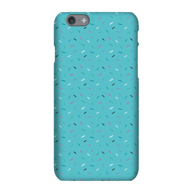 Blue Sprinkle Pattern Phone Case for iPhone and Android - iPhone X - Snap Case - Matte on Productcaster.