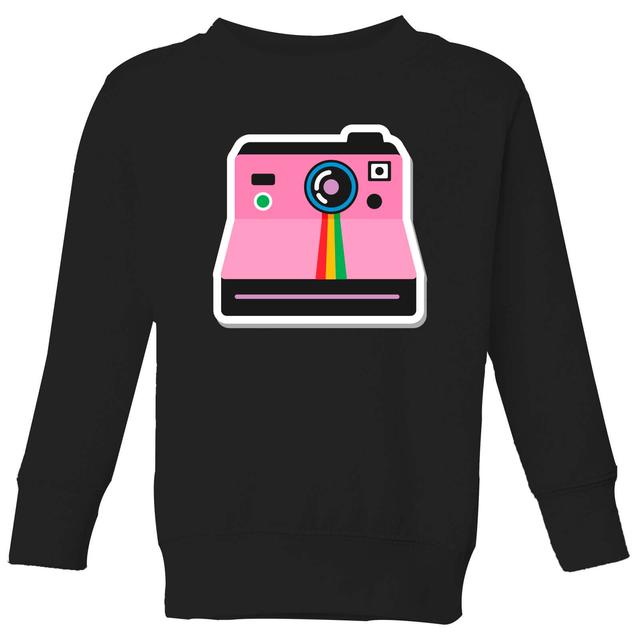 Polaroid Kids' Sweatshirt - Black - 7-8 Jahre - Schwarz on Productcaster.