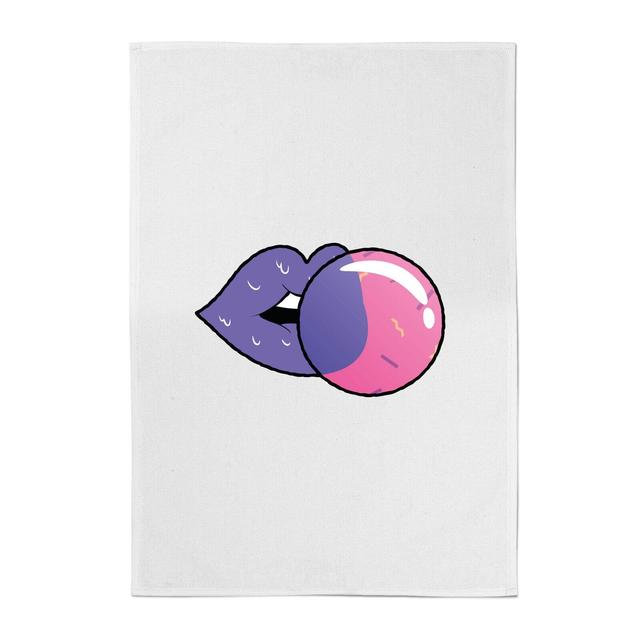 Bubblegum Cotton Tea Towel on Productcaster.