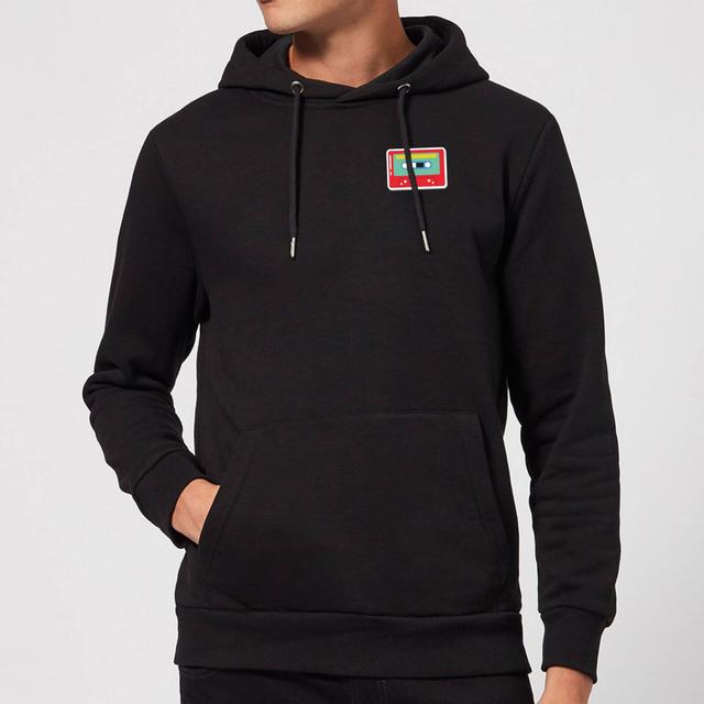 Small Cassette Tape Hoodie - Black - S on Productcaster.