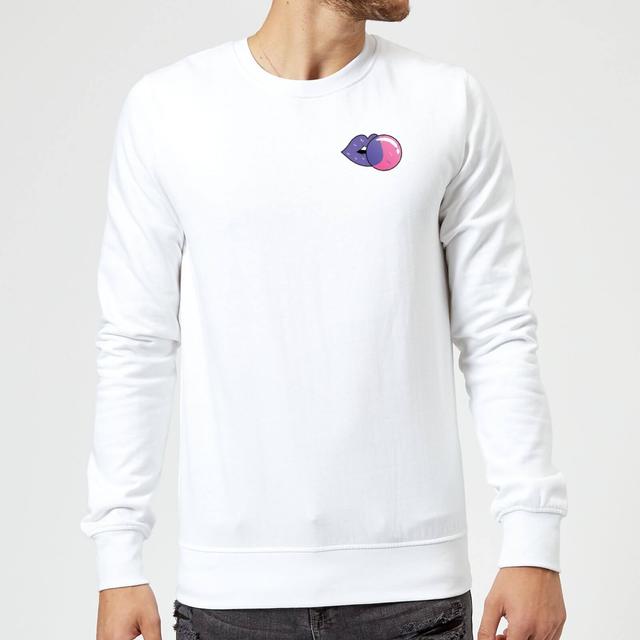 Small Bubblegum Sweatshirt - White - L - Weiß on Productcaster.