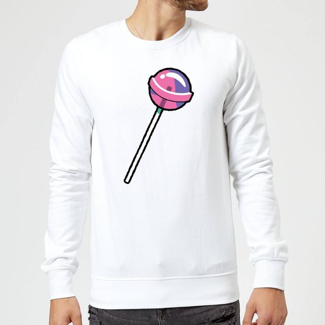 Lollypop Sweatshirt - White - M - White on Productcaster.