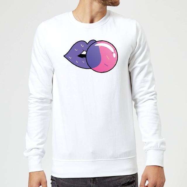 Bubblegum Sweatshirt - White - M - Weiß on Productcaster.