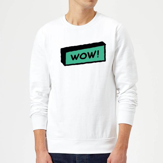 Wow! Sweatshirt - White - L - Weiß on Productcaster.