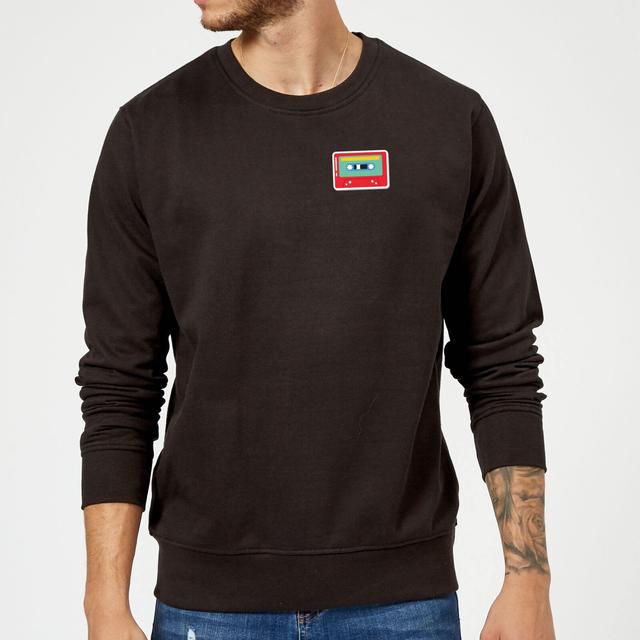 Small Cassette Tape Sweatshirt - Black - L on Productcaster.