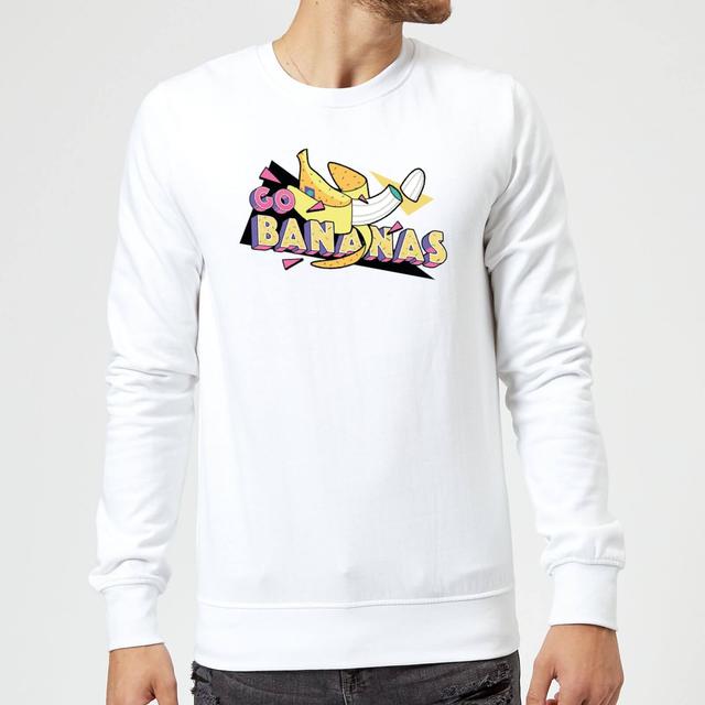 Go Bananas Sweatshirt - White - L - Weiß on Productcaster.