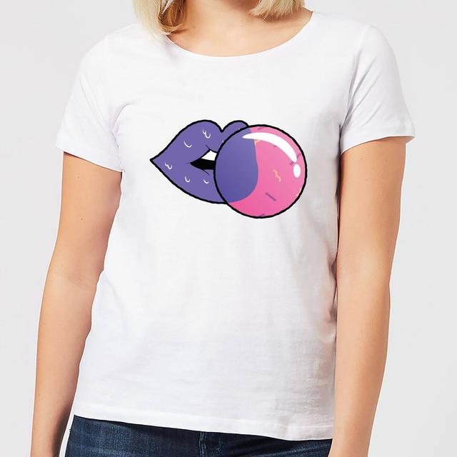 Bubblegum Women's T-Shirt - White - M - Weiß on Productcaster.