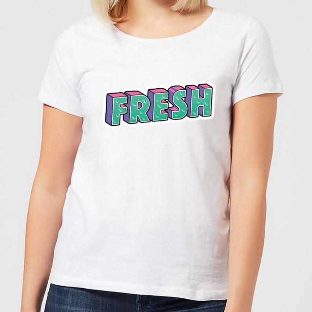 Fresh Women's T-Shirt - White - XL - Weiß on Productcaster.