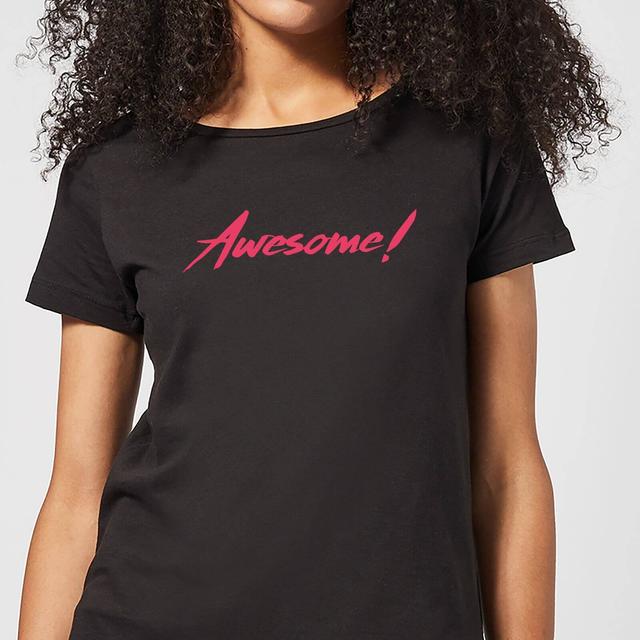 Awesome! Women's T-Shirt - Black - L - Schwarz on Productcaster.