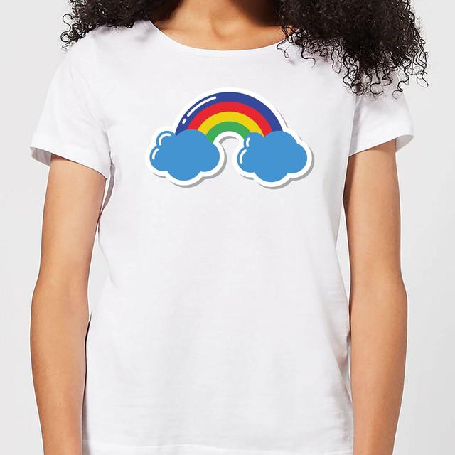 Rainbow Women's T-Shirt - White - XL - Weiß on Productcaster.