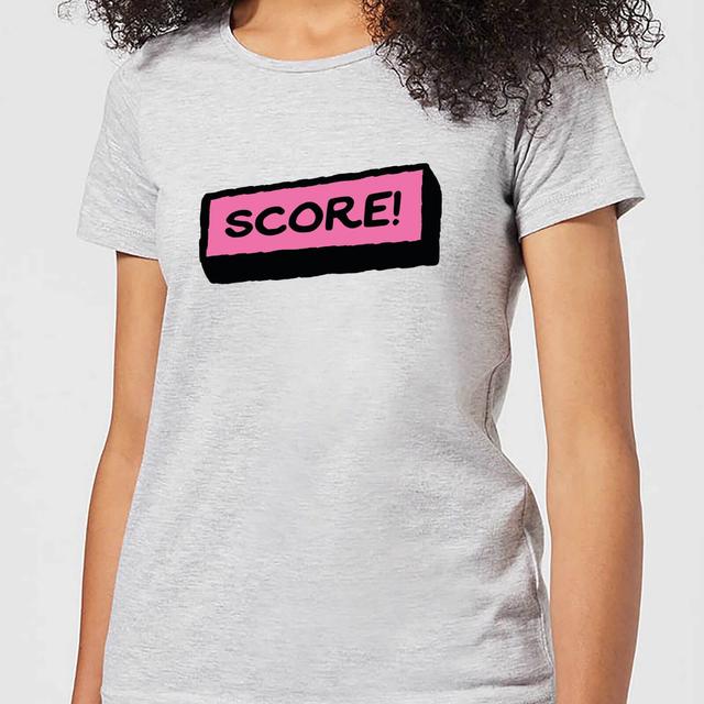 Score Women's T-Shirt - Grey - M - Grau on Productcaster.