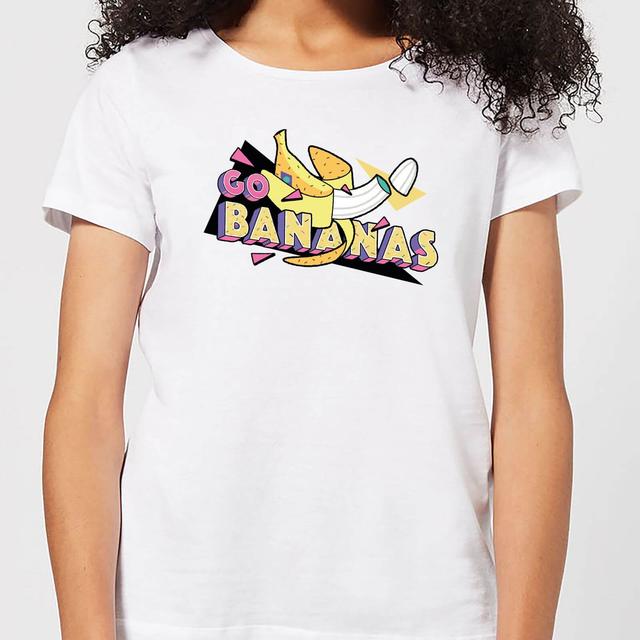 Go Bananas Women's T-Shirt - White - L - Weiß on Productcaster.