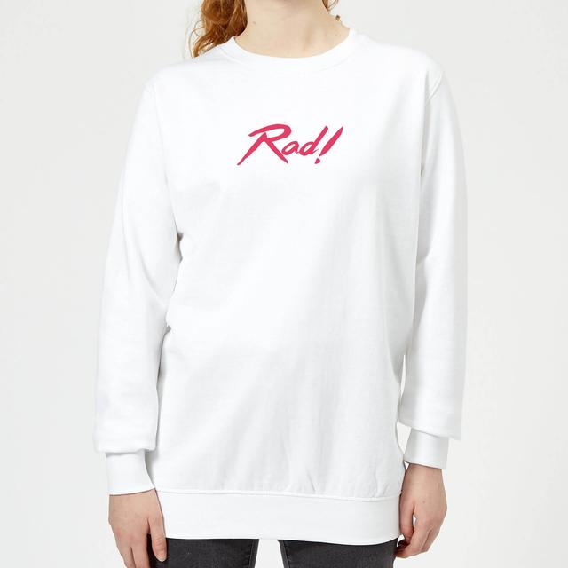 Rad! Women's Sweatshirt - White - XS - Weiß on Productcaster.