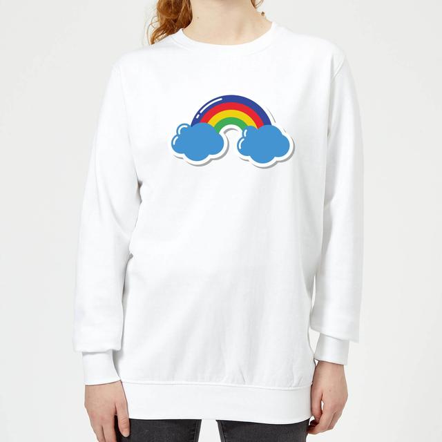 Rainbow Women's Sweatshirt - White - XXL - White on Productcaster.