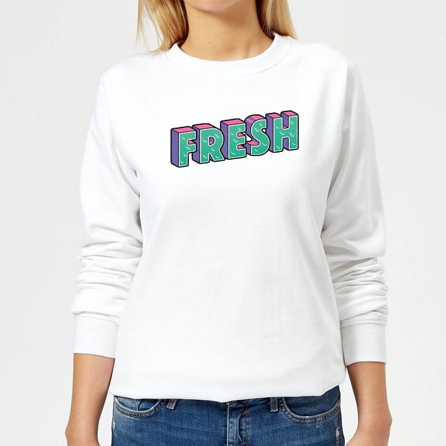 Fresh Women's Sweatshirt - White - XL - White on Productcaster.