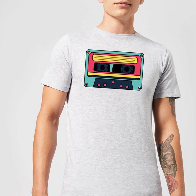 Cassette Tape Men's T-Shirt - Grey - XS - Grey on Productcaster.