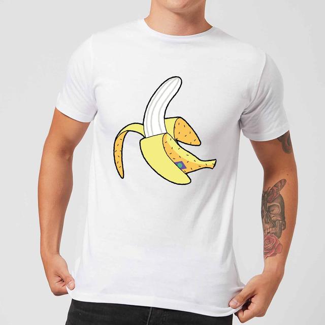 Banana Men's T-Shirt - White - 5XL - Weiß on Productcaster.