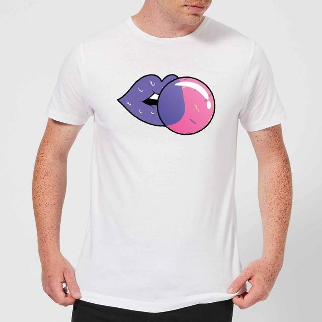 Bubblegum Men's T-Shirt - White - M - Weiß on Productcaster.