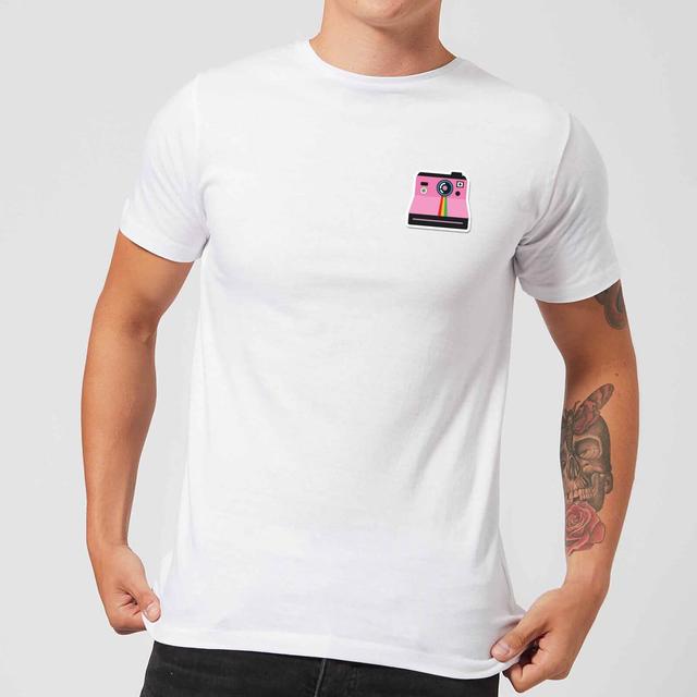 Small Polaroid Men's T-Shirt - White - M on Productcaster.