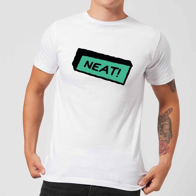 Neat! Men's T-Shirt - White - S - White on Productcaster.