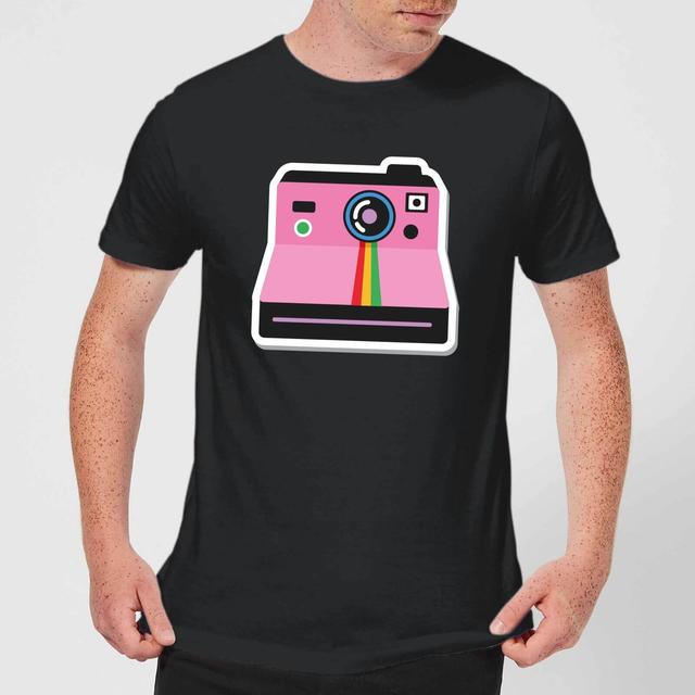 Polaroid Men's T-Shirt - Black - XL - Schwarz on Productcaster.