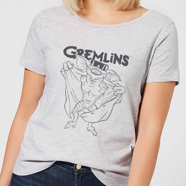 Camiseta para mujer Spike's Glasses de Gremlins - Gris - XS on Productcaster.