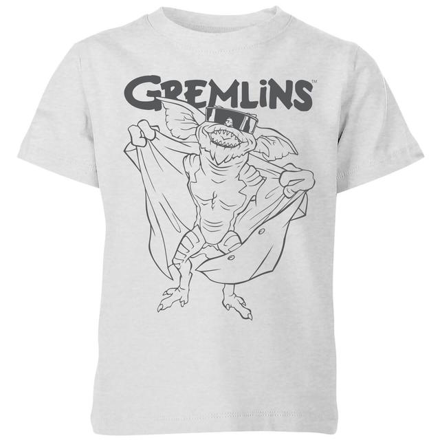 Camiseta para niño Spike's Glasses de Gremlins - Gris - 3-4 años on Productcaster.