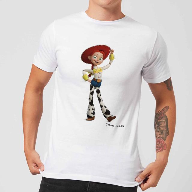 Toy Story 4 Jessie Men's T-Shirt - White - XL on Productcaster.