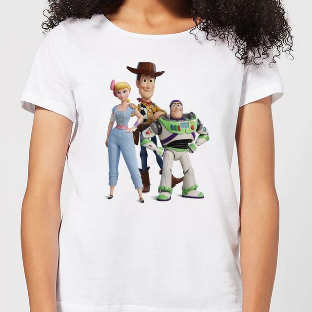 Toy Story 4 Woody Buzz And Bo Women's T-Shirt - White - XL - Weiß on Productcaster.