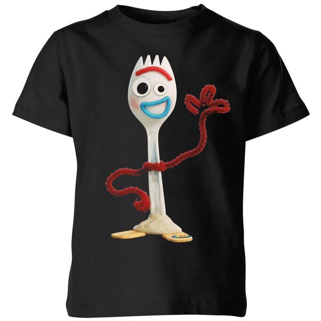 Toy Story 4 Forky Kids' T-Shirt - Black - 7-8 år on Productcaster.