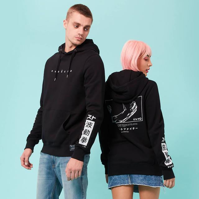 Street Fighter Arcade Hadoken Unisex Hoodie - Black - XL - Nero on Productcaster.