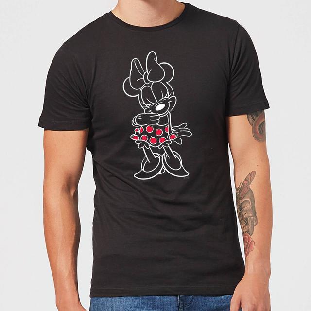 Camiseta Disney Mini Mouse Line Art para hombre - Negro - XXL - Negro on Productcaster.